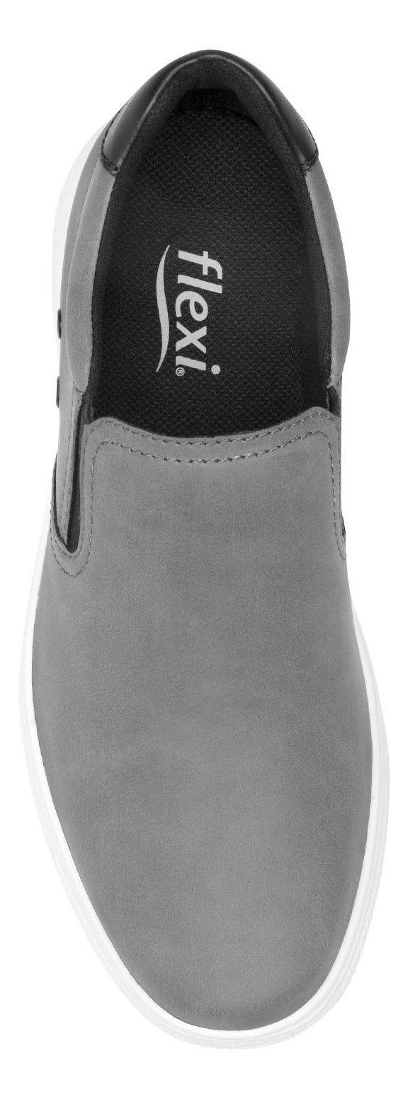 Zapatilla Hombre Griezman Gris Flexi-5