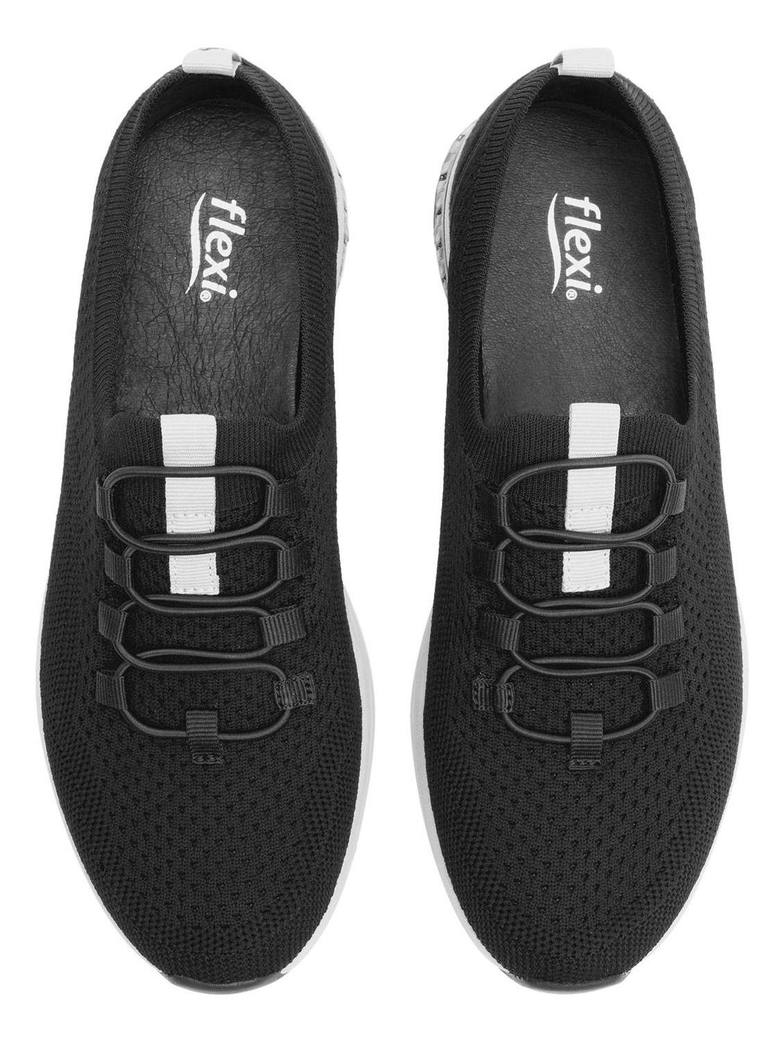 Zapatilla Mujer Casiopea 105112 Negra Flexi-8