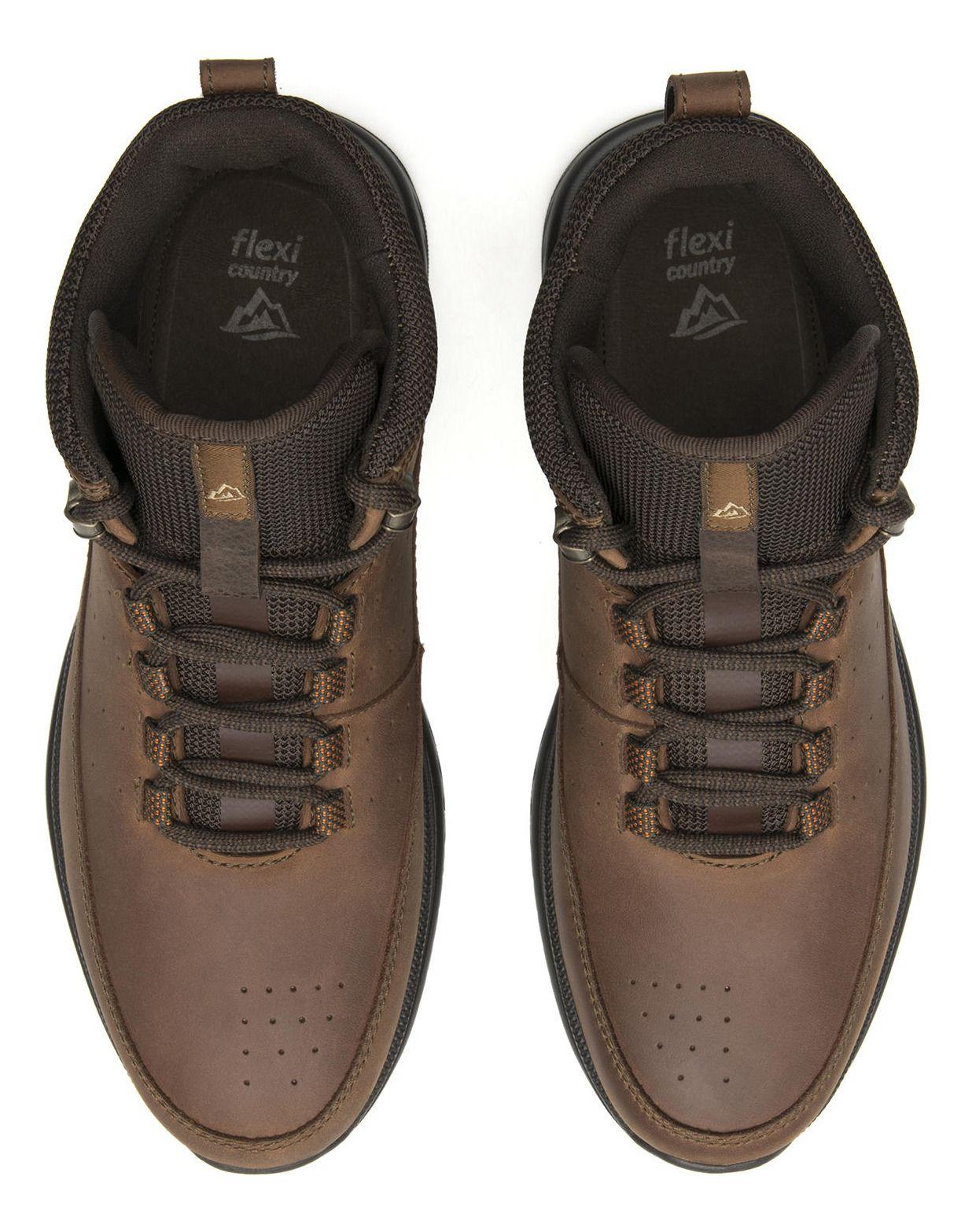 Botín Hombre Ocon 403010 Café Flexi-6