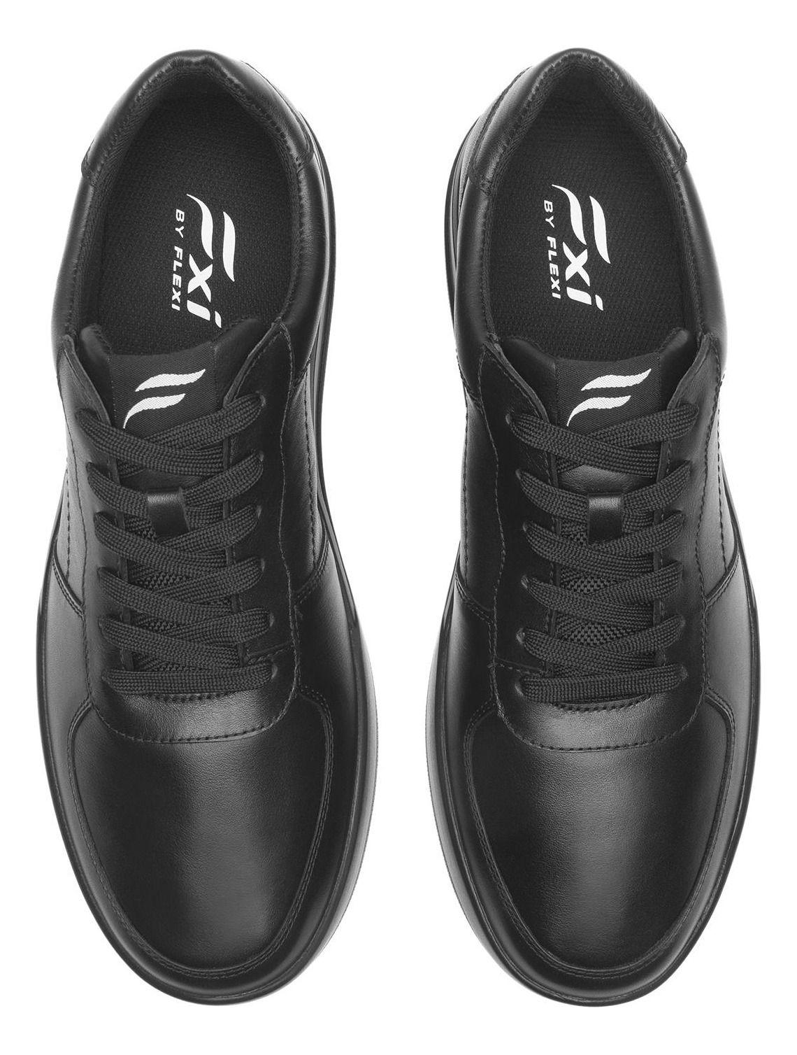 Zapatilla Hombre Creta 412408 Negro Flexi-5
