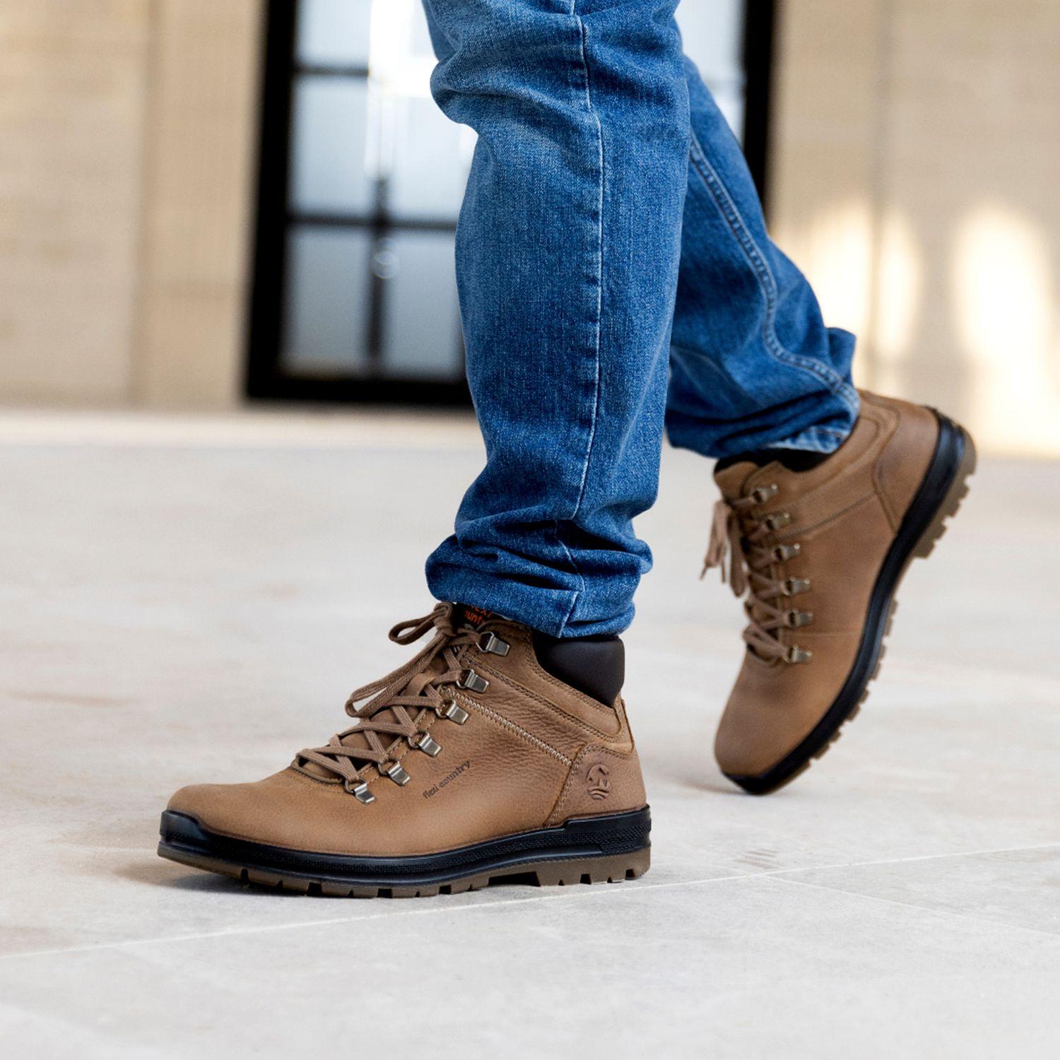 Botin Hombre Killian 92105 Ocre Flexi-1