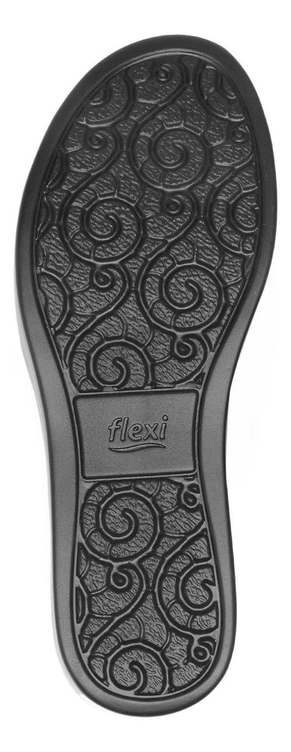 Sandalia Mujer Cuero Xandra Negro Flexi-4