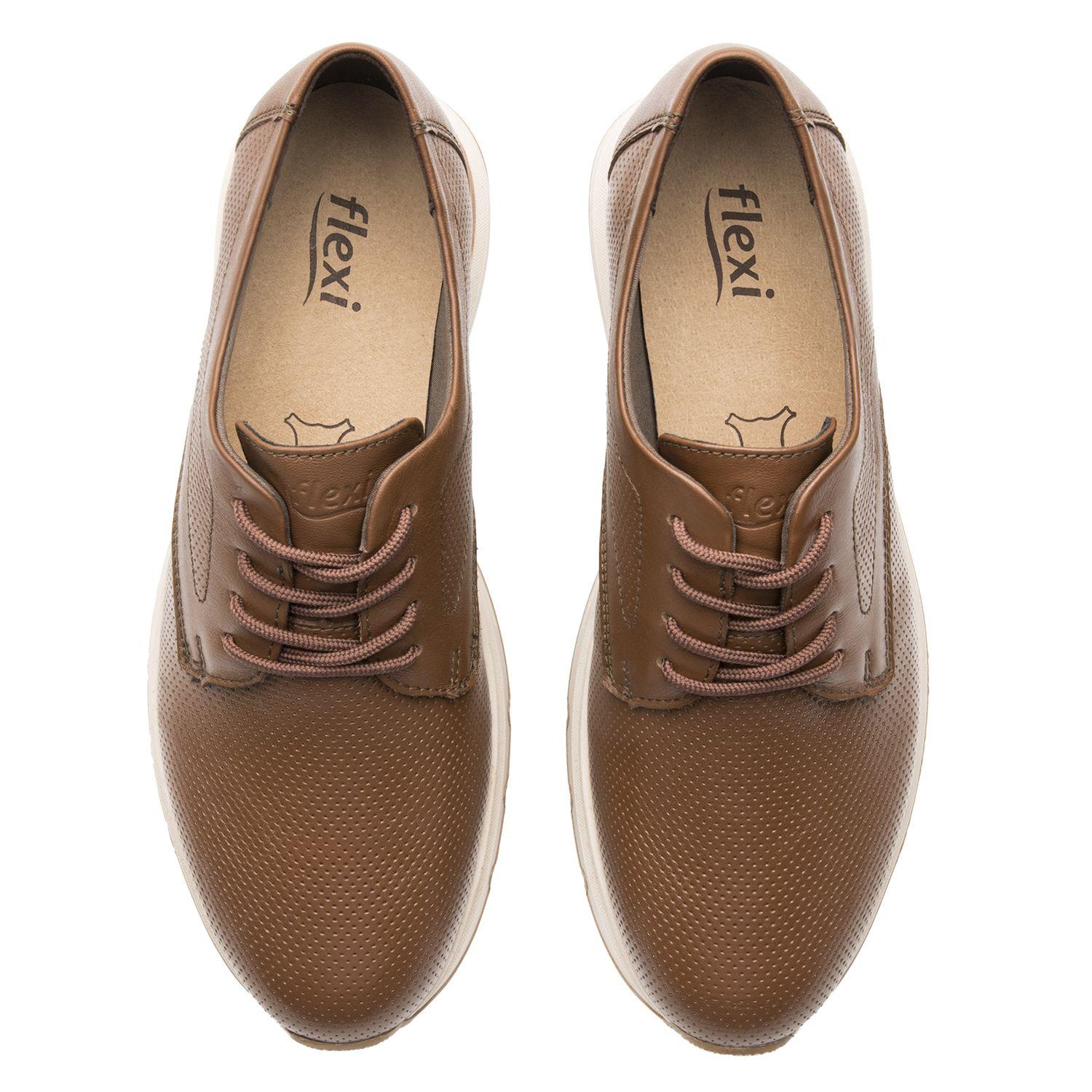 Zapatilla Mujer Mildred 137003 Café Flexi-5