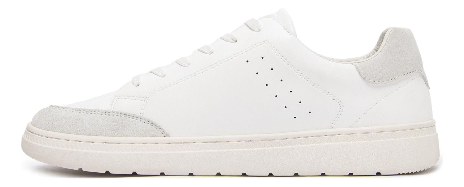 Zapatilla Hombre Apek 418302 Blanca Flexi-2