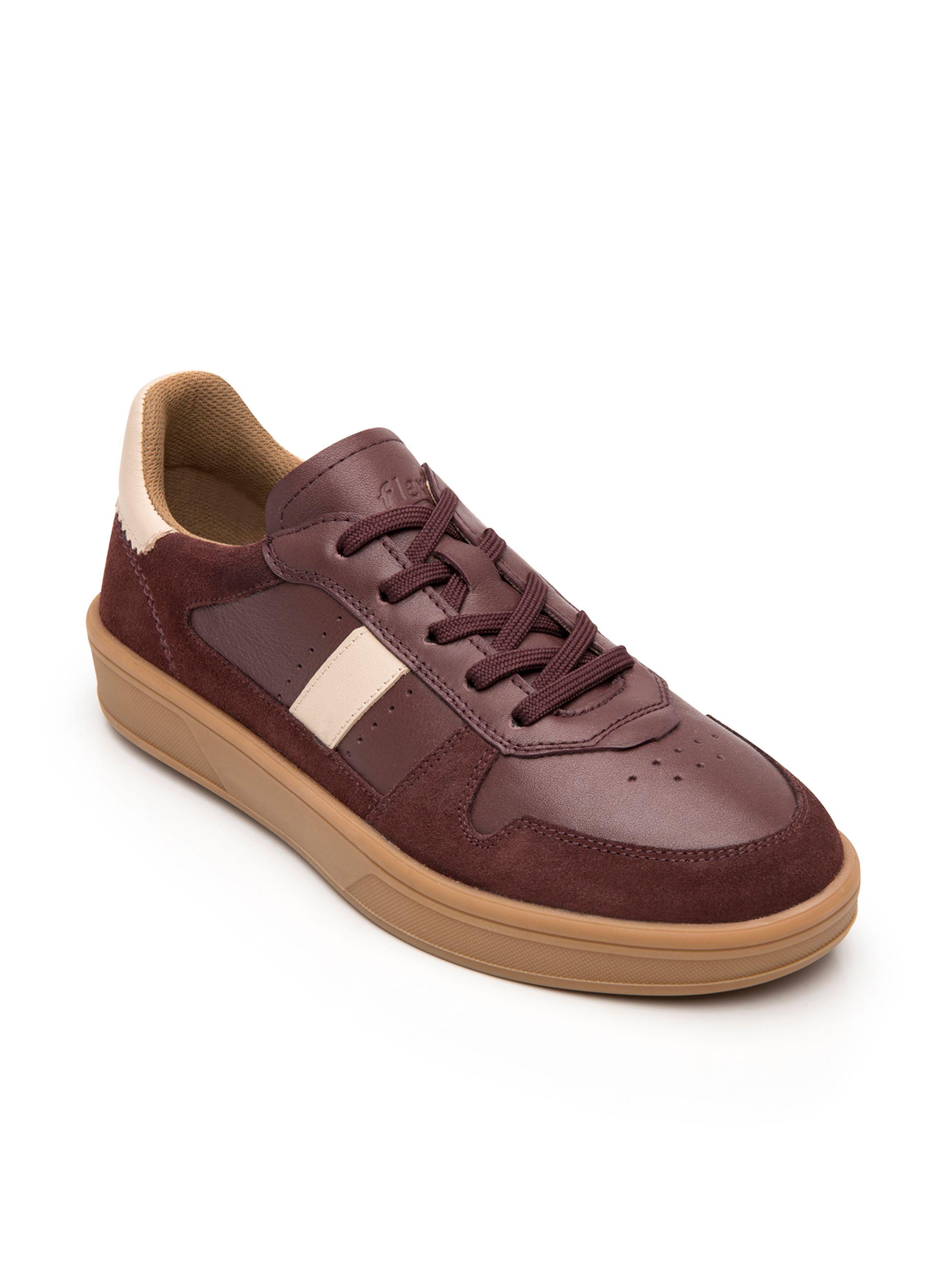 Zapatilla Mujer Milan 134504 Burdeo-1