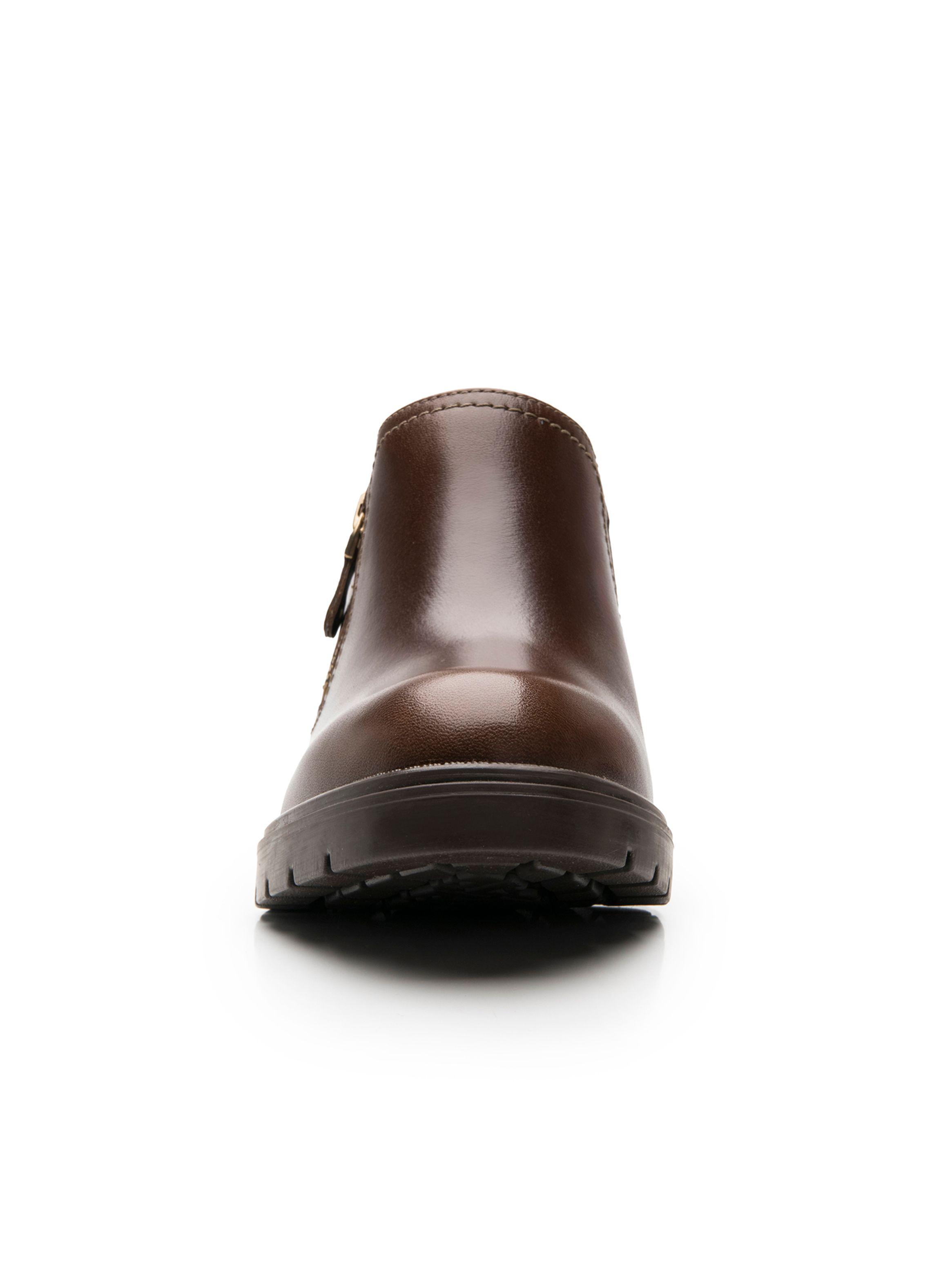 Bootie Mujer Carline 137102 Café Oscuro Flexi-3