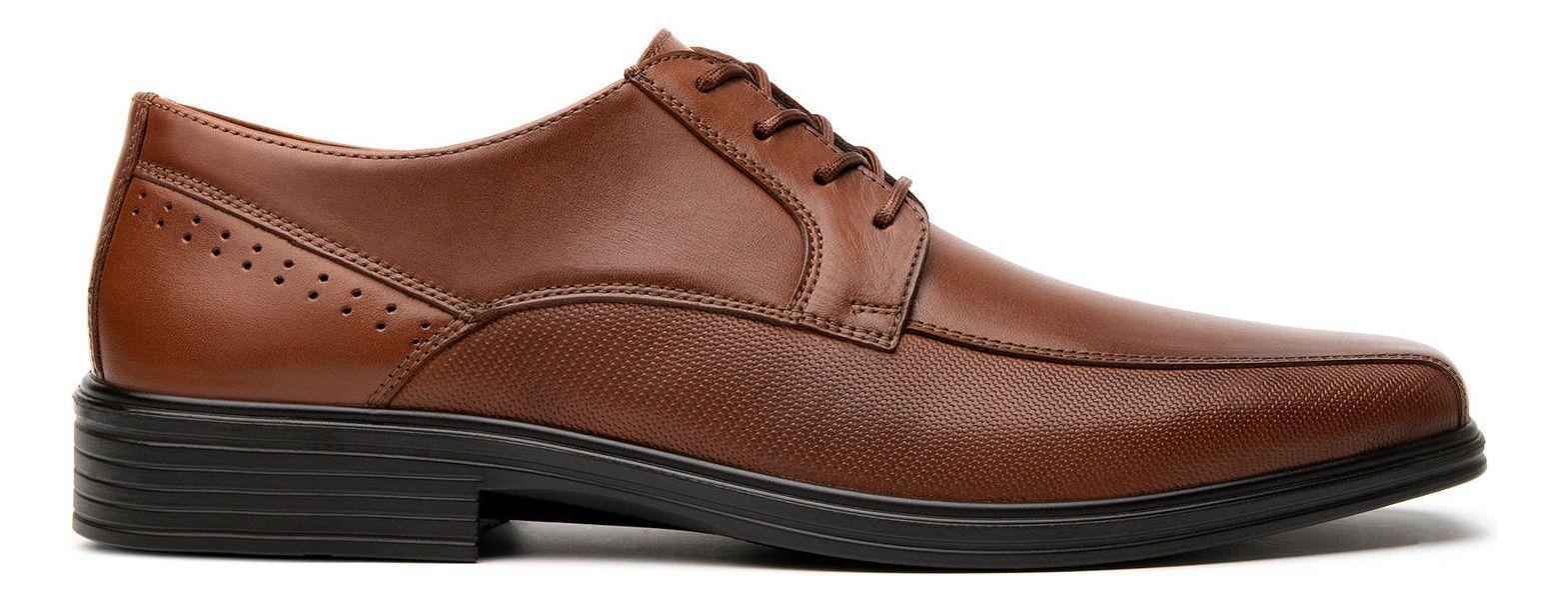Zapato Hombre Cuero Bali Café Flexi-0