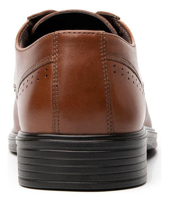 Zapato Hombre Cuero Bali Café Flexi-5