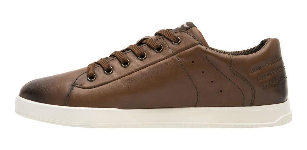Zapatilla Hombre Creta Café Flexi-2