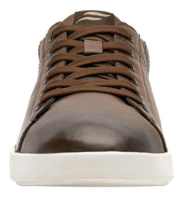 Zapatilla Hombre Creta Café Flexi-3