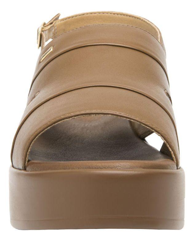 Sandalia Mujer Cuero Xandra Cafe Flexi-6