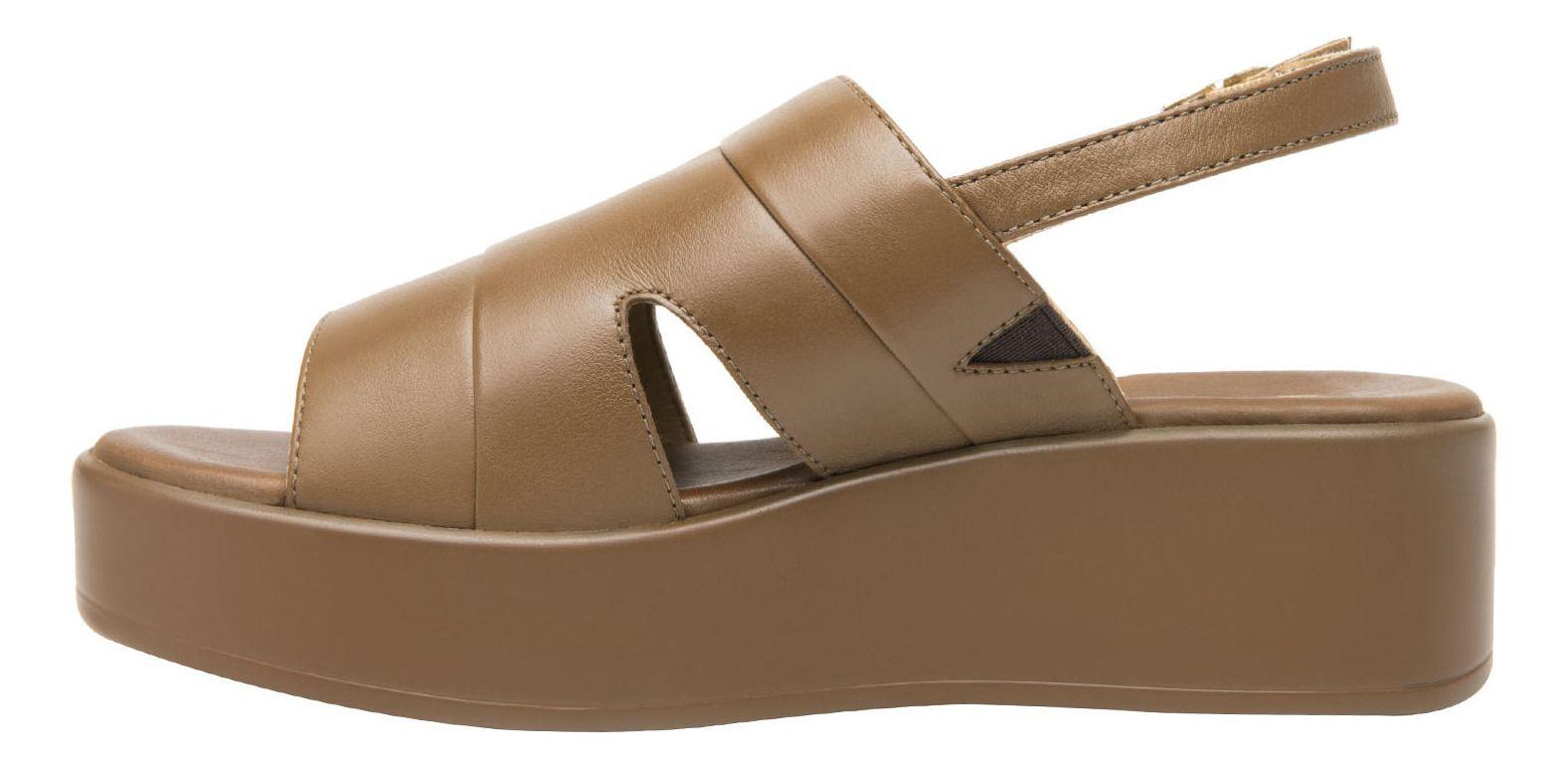 Sandalia Mujer Cuero Xandra Cafe Flexi-5