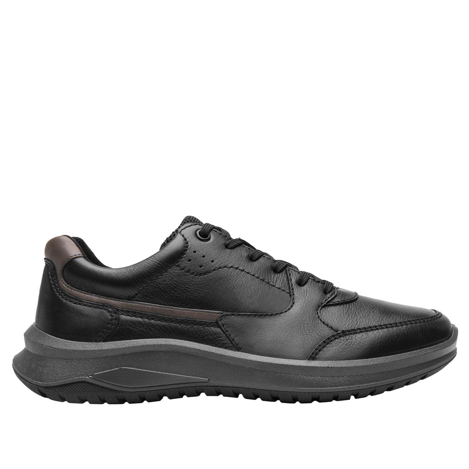 Zapatilla Hombre Sanz 419902 Negro Flexi-0