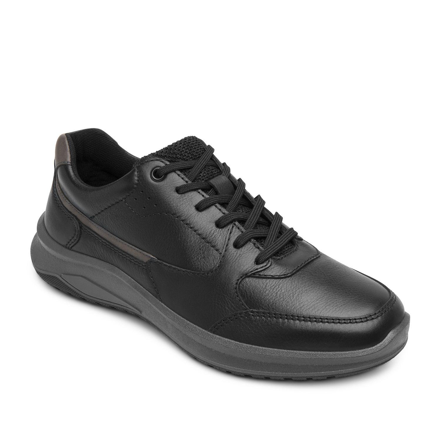 Zapatilla Hombre Sanz 419902 Negro Flexi-1