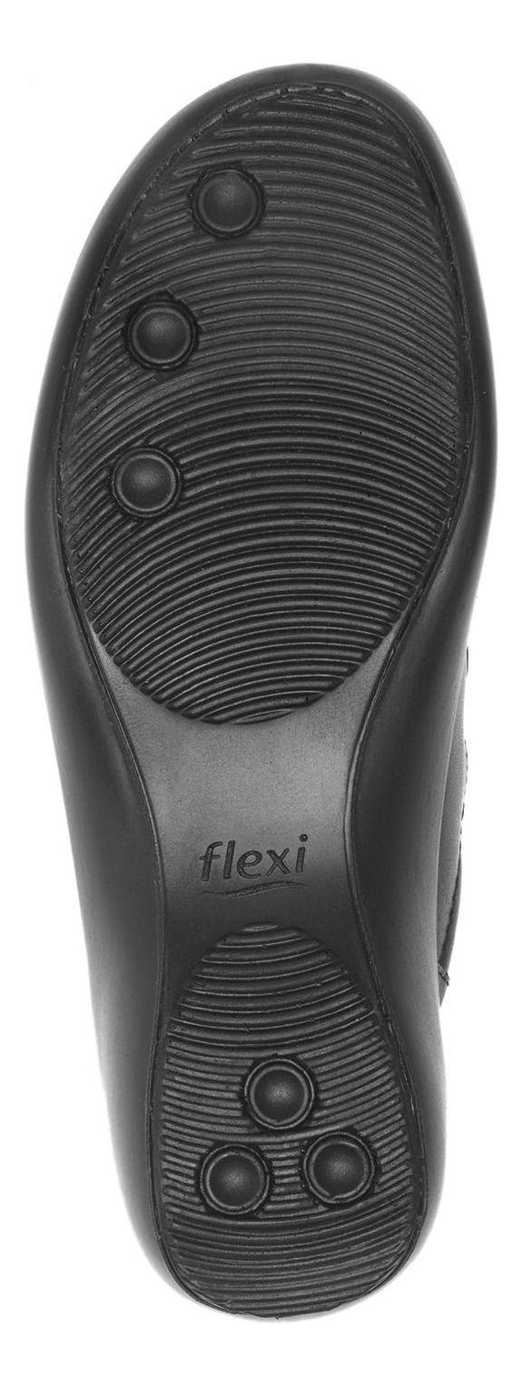 Zapato Mujer Cuero Libra 51726 Negro Flexi-4