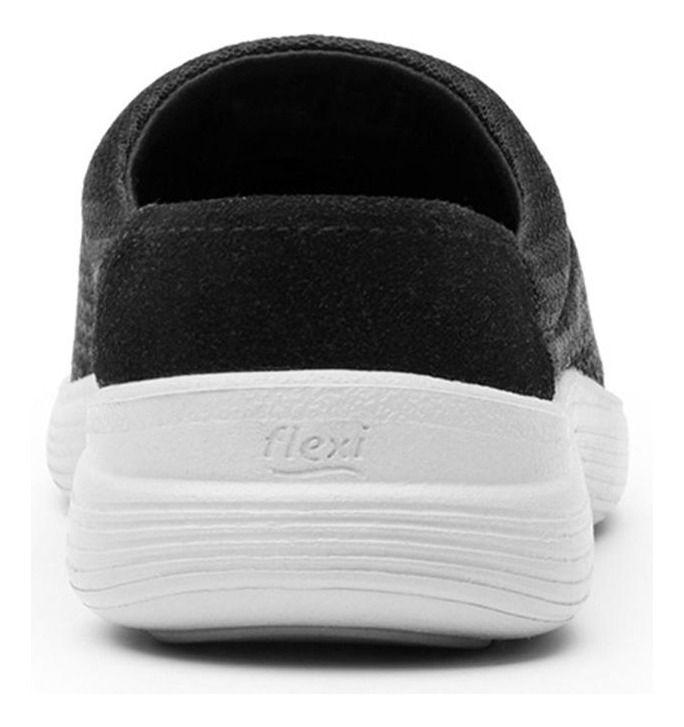 Zapatilla Mujer Grecya Negro Flexi-4