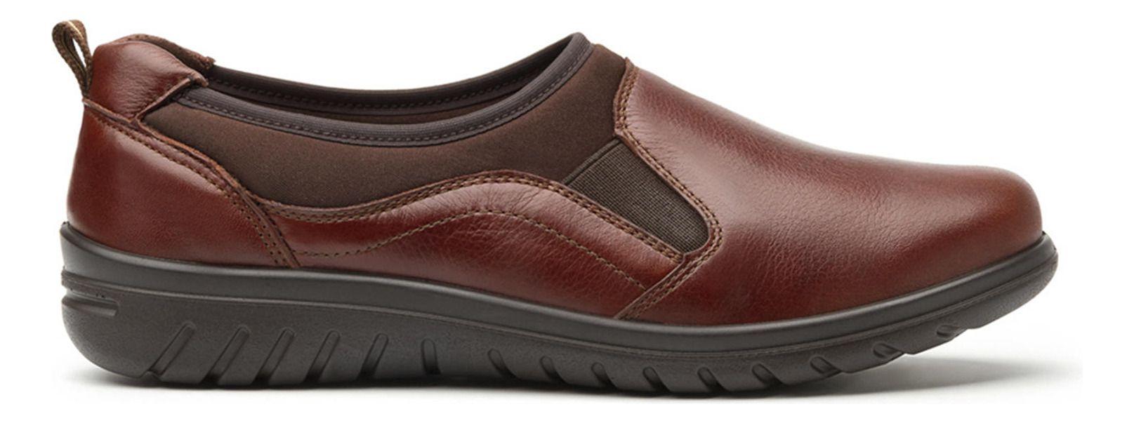 Zapato Mujer Cuero Jane 35301 Caoba Flexi-1