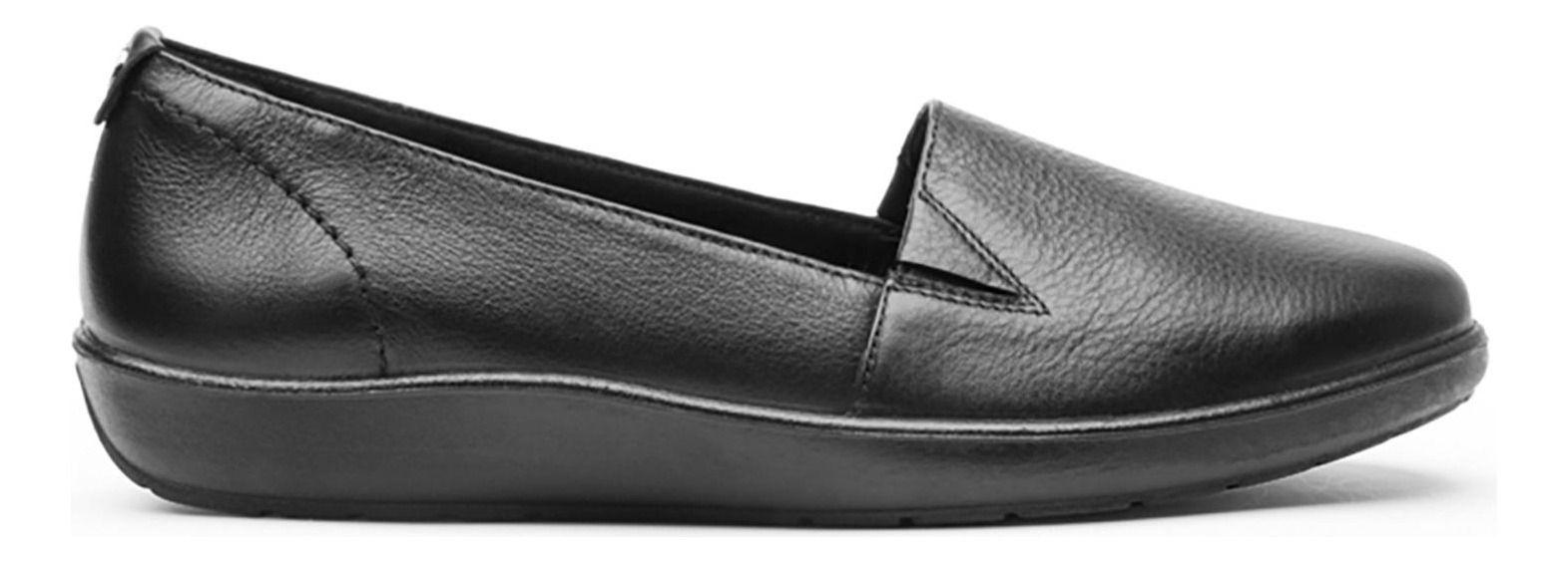 Zapato Mujer Cuero Amelie Negro Flexi-0