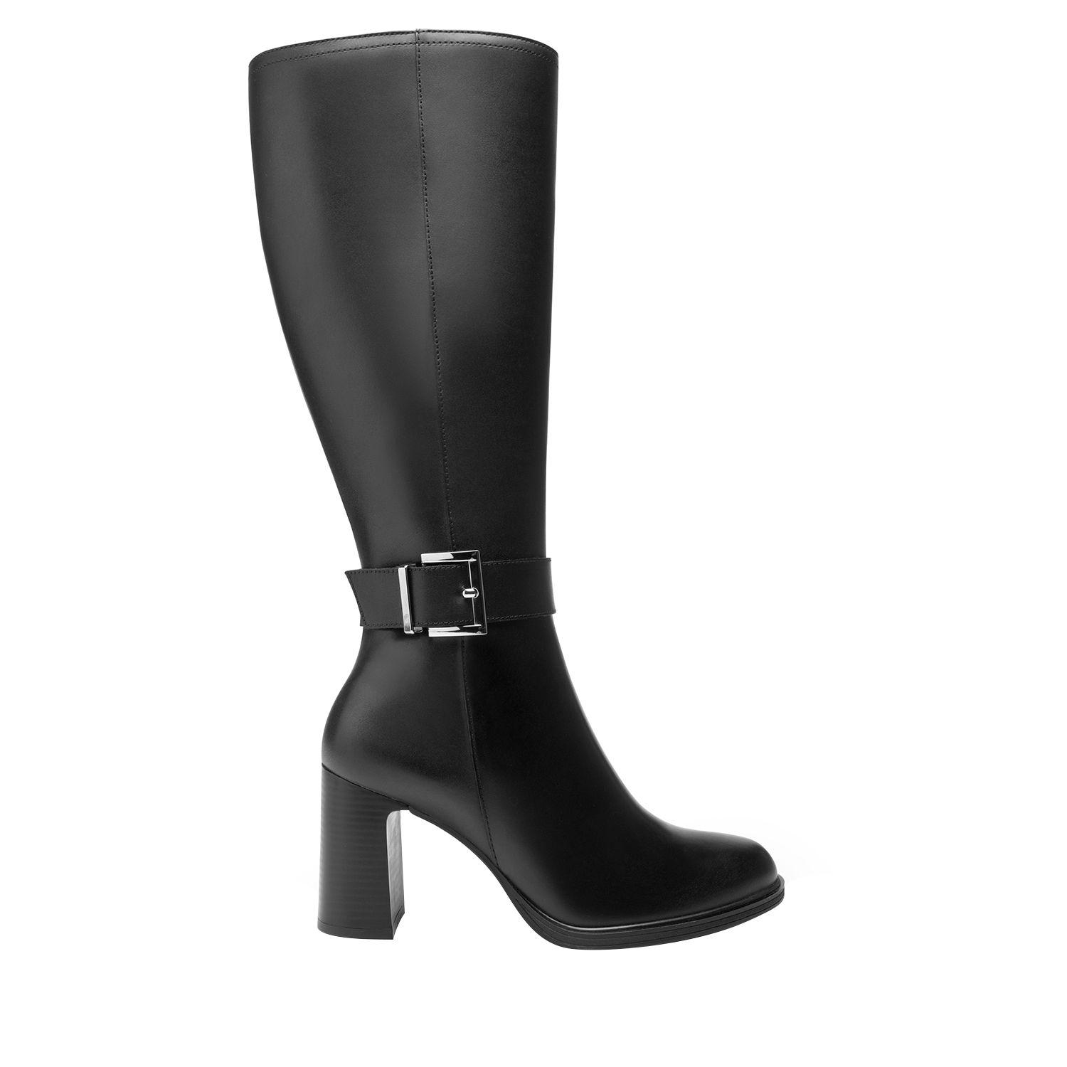 Bota Mujer Mariela 130604 Negro Flexi-0