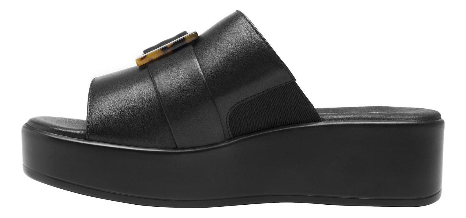 Sandalia Mujer Cuero Xandra Negro Flexi-2