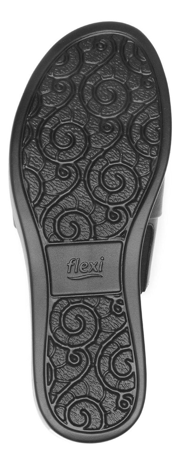 Sandalia Mujer Cuero Xandra Negro Flexi-6