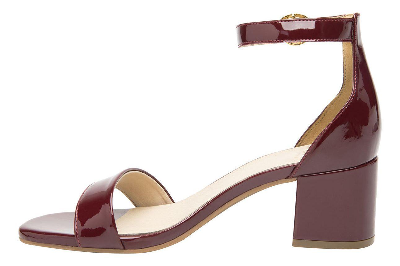 Sandalia Mujer Celine Rojo Osc. Flexi-3