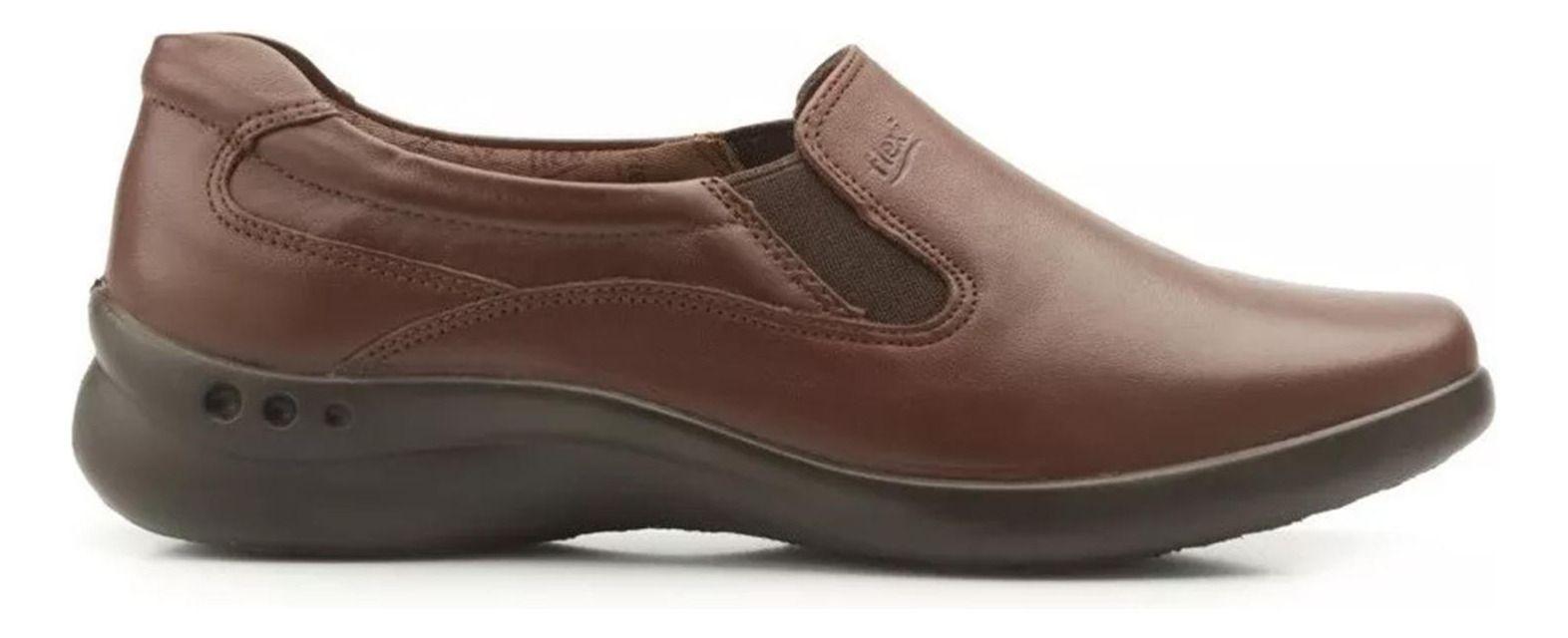Zapato Mujer Cuero Ofelia Café Flexi-0