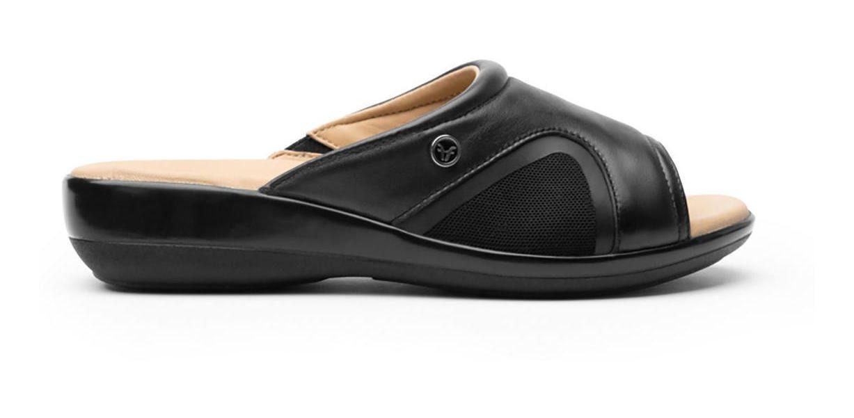 Sandalia Mujer Gaia 34914 Negro Flexi-1