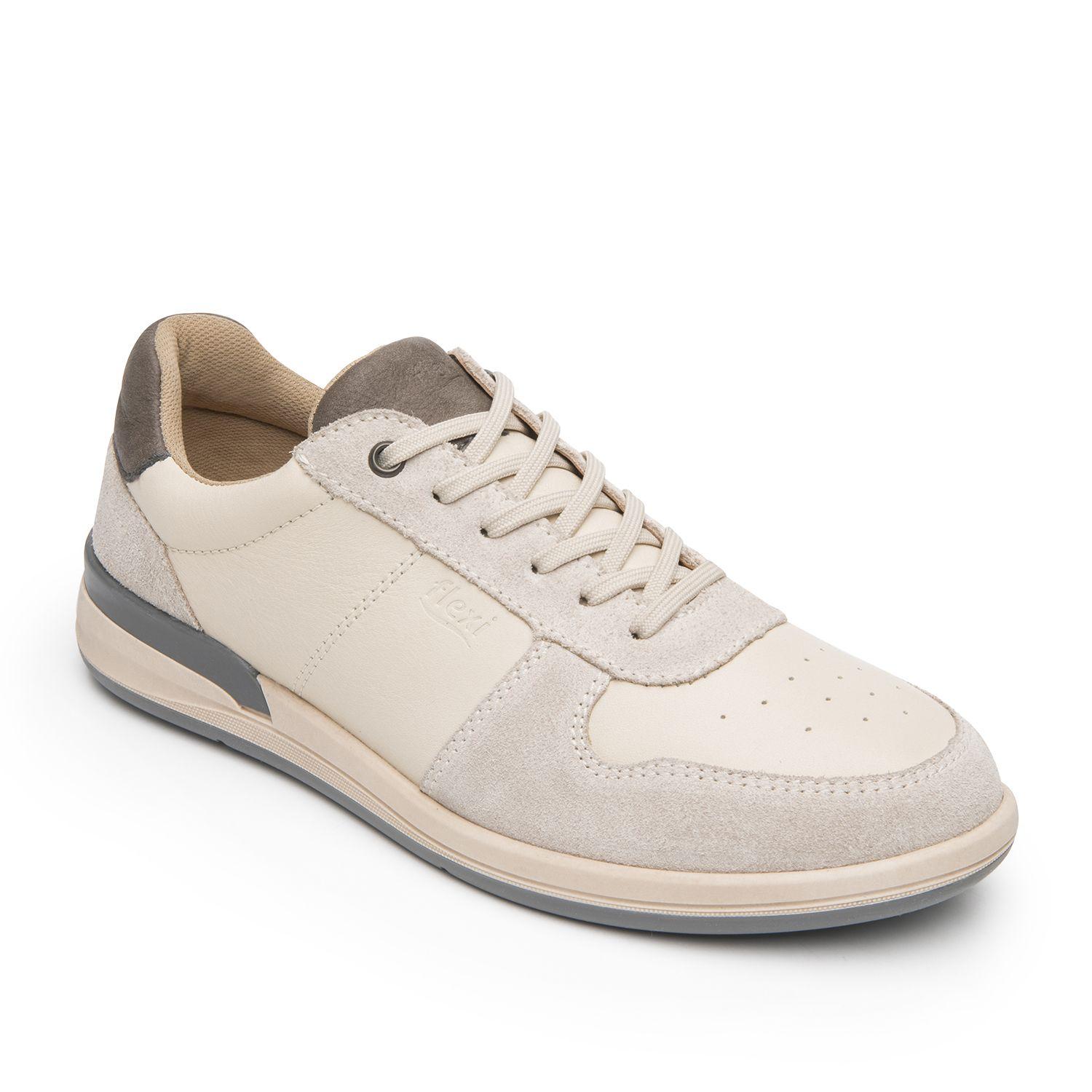 Zapatilla Hombre Bard 419801 Beige Flexi-1