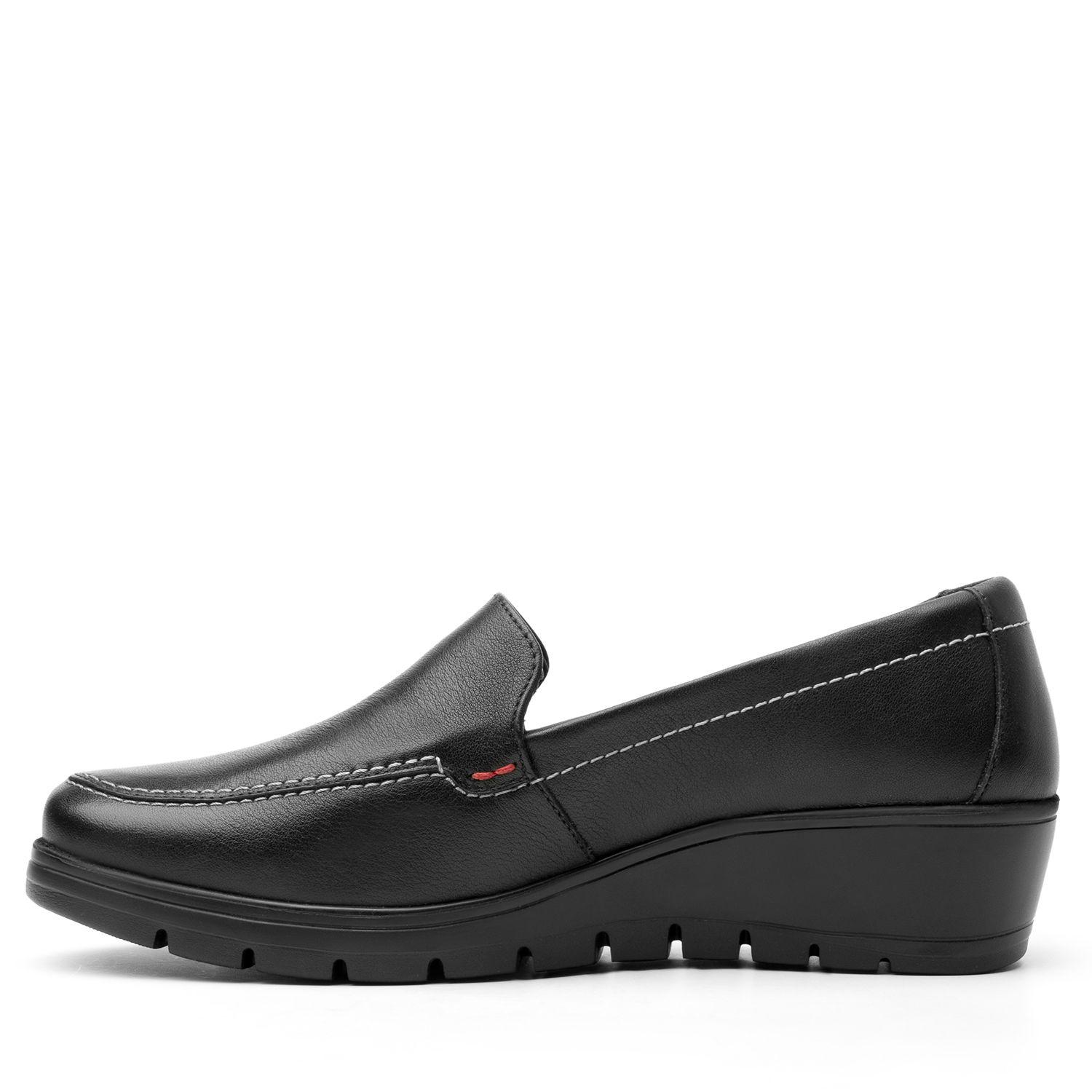 Zapato Mujer Cuero Cataleya Negro Flexi-2