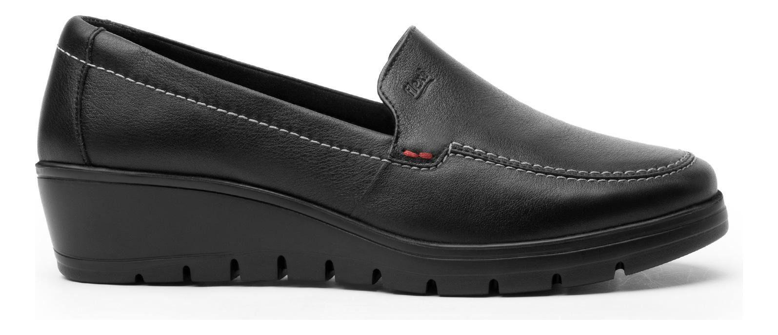 Zapato Mujer Cuero Cataleya Negro Flexi-3