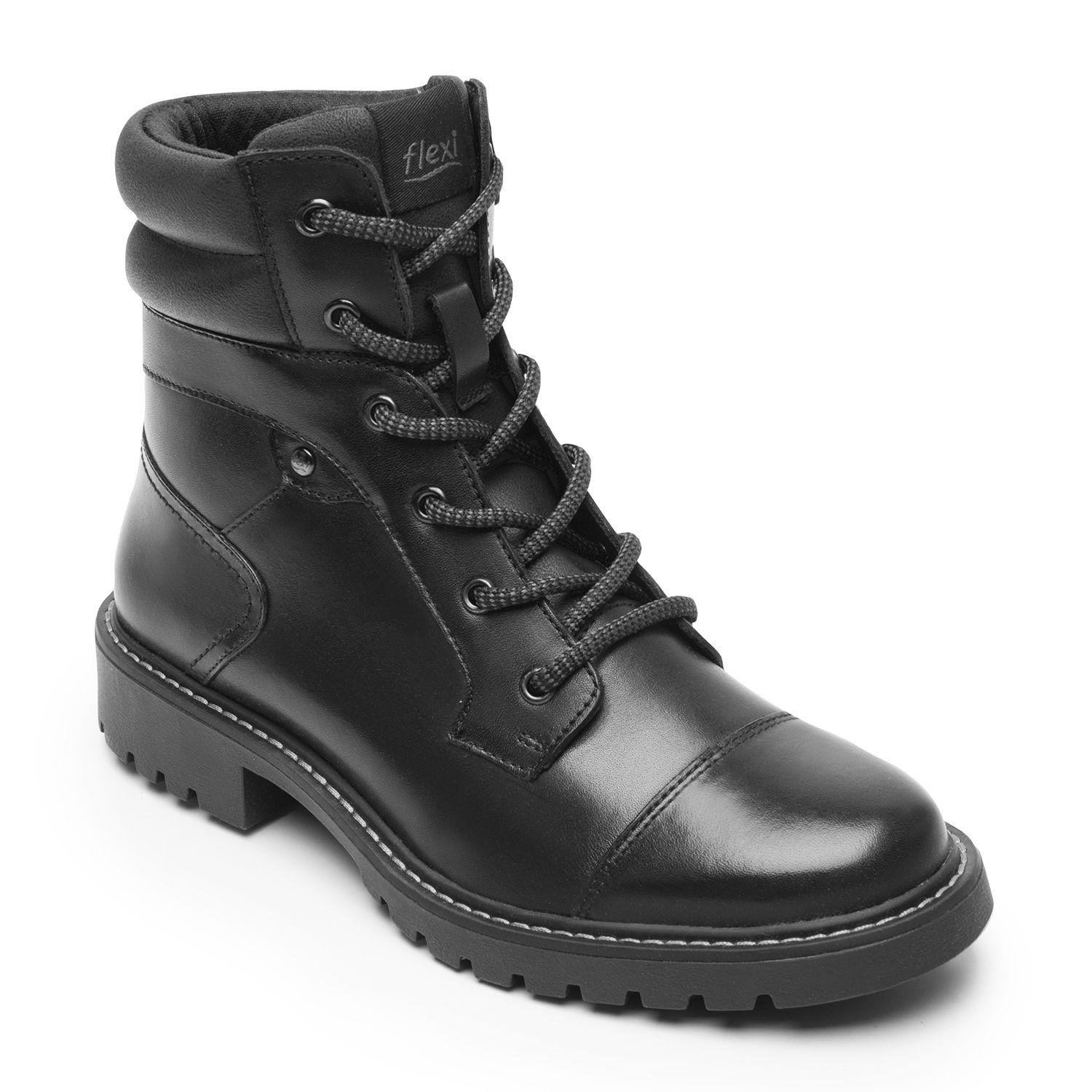 Botin Mujer Aldara 37822 Negro Flexi-1
