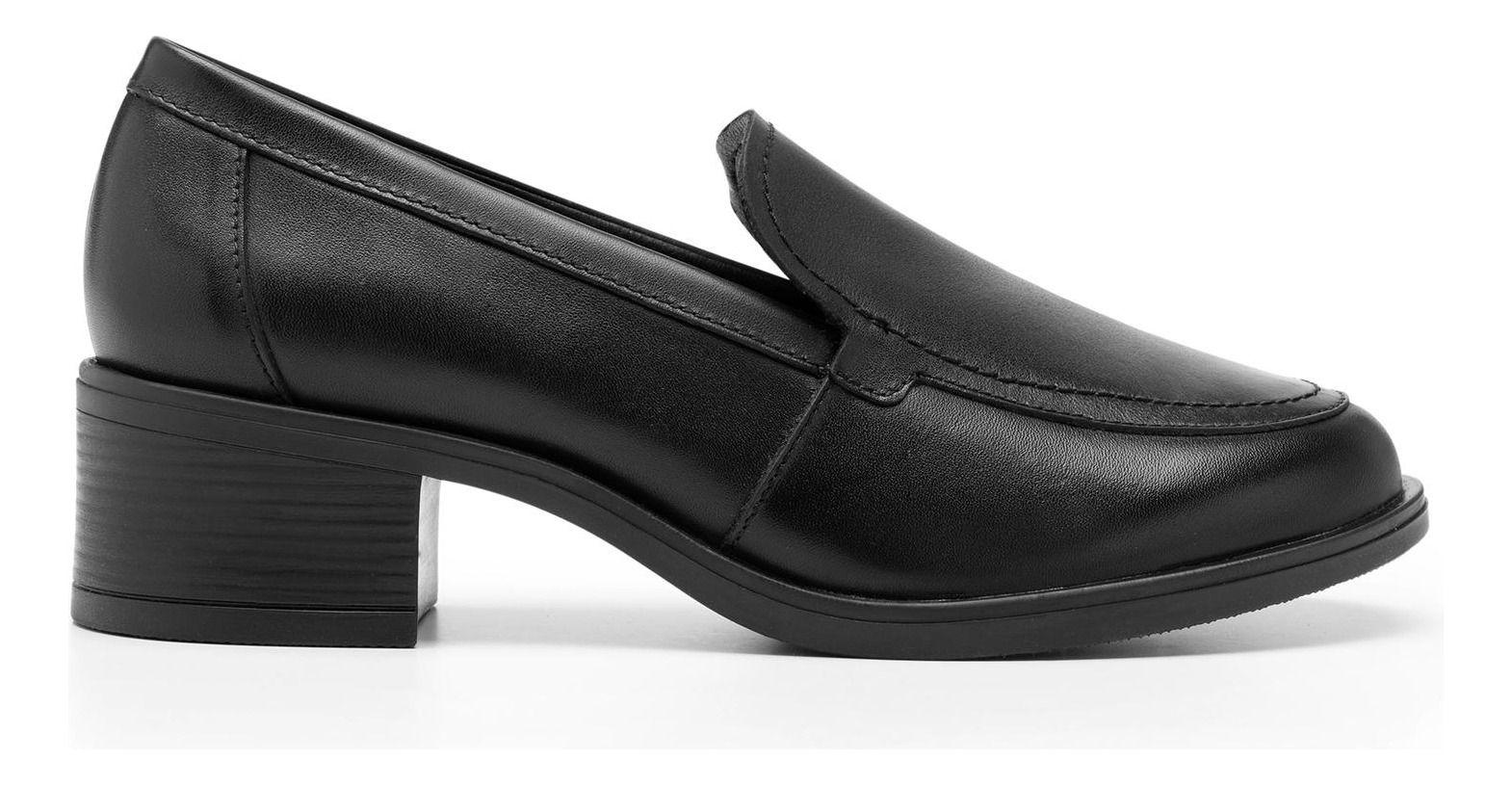 Mocasín Mujer Cuero Neisi 119509 Negro Flexi-0