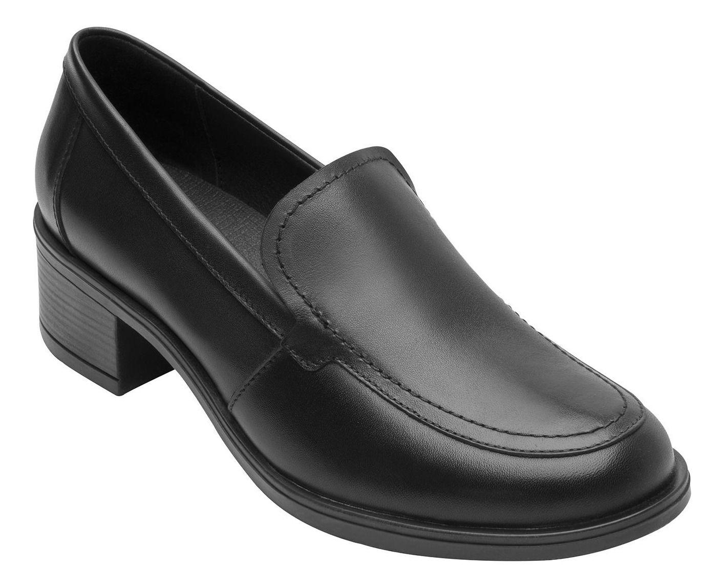 Mocasín Mujer Cuero Neisi 119509 Negro Flexi-1