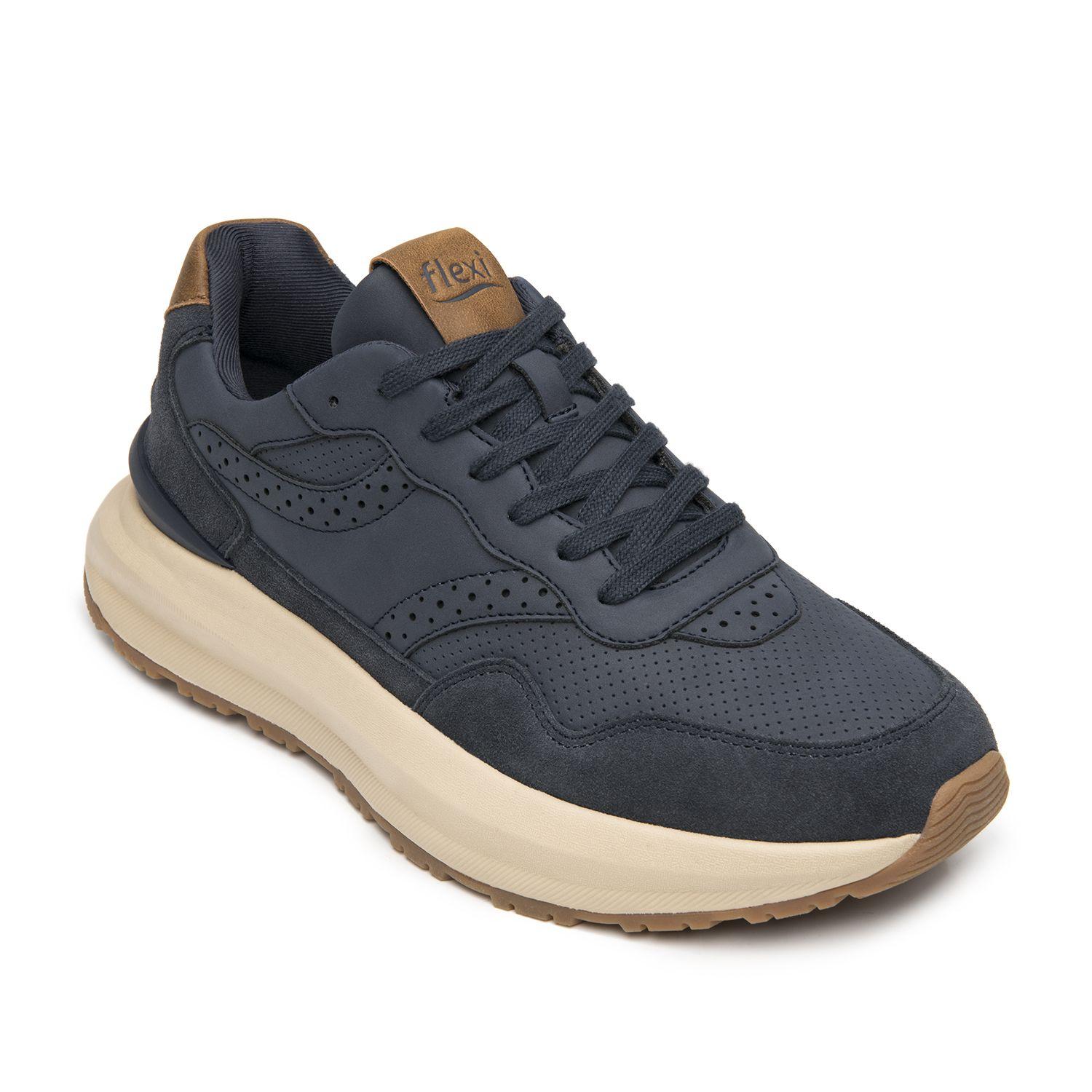 Zapatilla Hombre Belk 420903 Azul M. Flexi-1