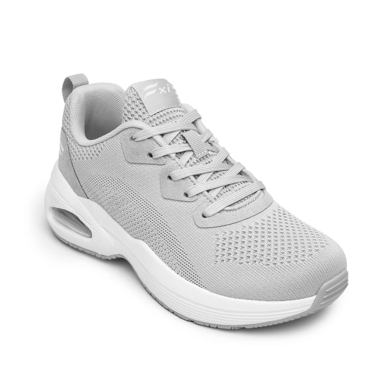 Zapatilla Mujer Saluma 131502 Gris Flexi-1