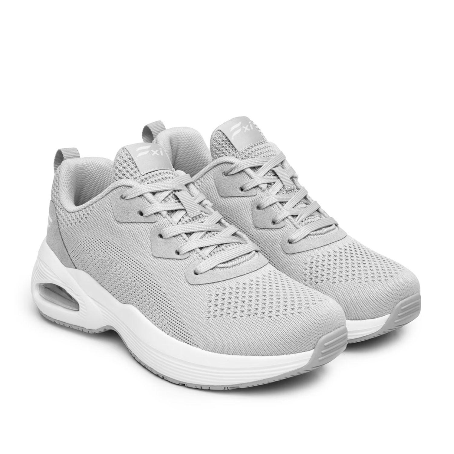 Zapatilla Mujer Saluma 131502 Gris Flexi-3