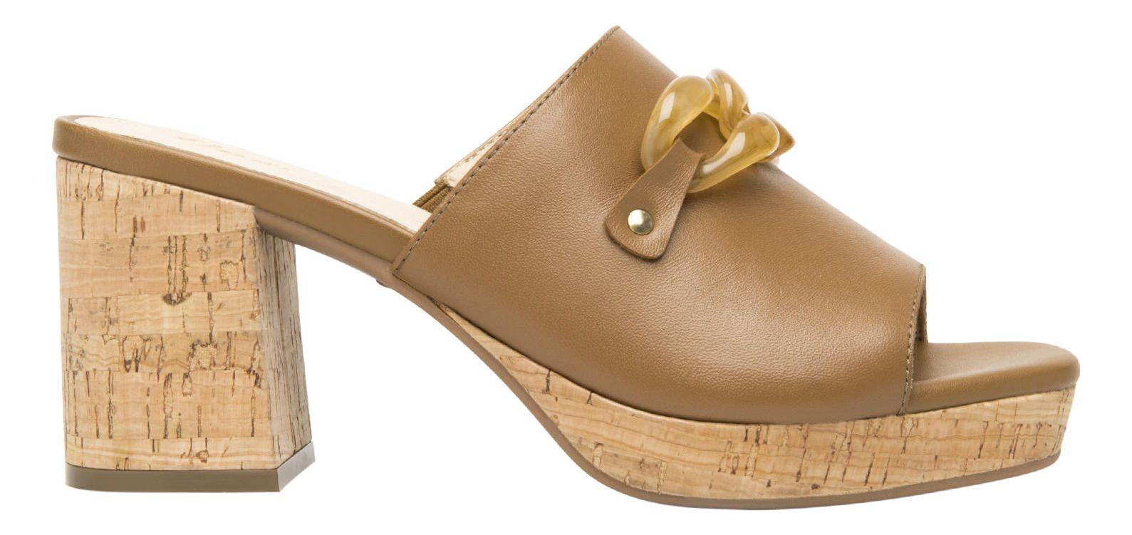 Sandalia Mujer Cuero Kadeisha Café Flexi-0