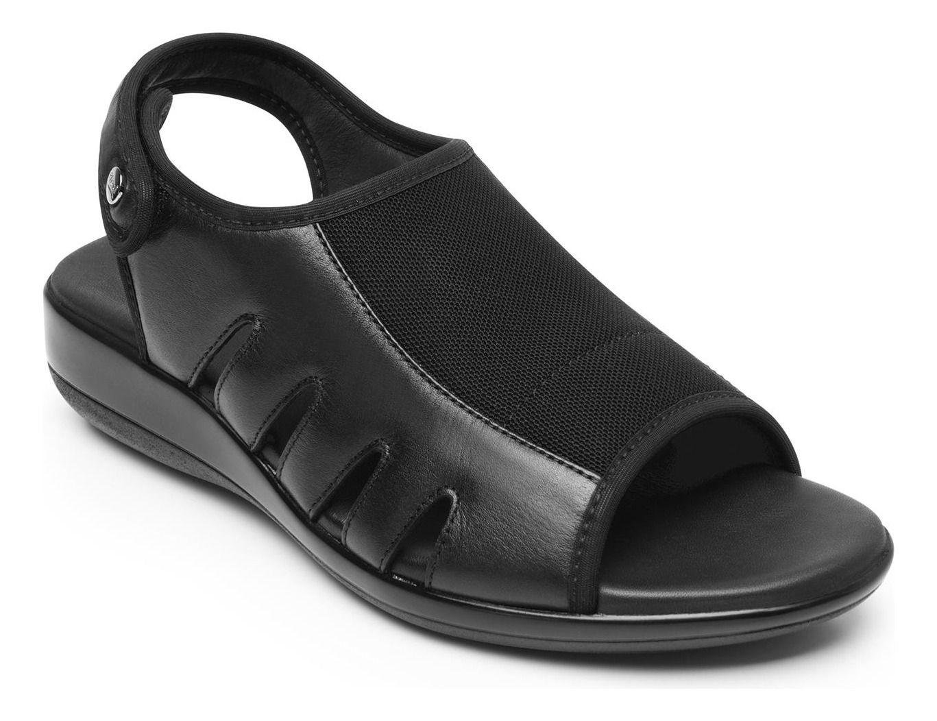 Sandalia Mujer Gaia 34933 Negro Flexi-1