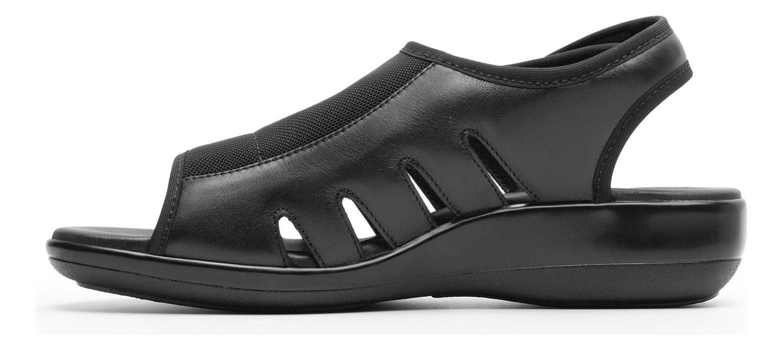 Sandalia Mujer Gaia 34933 Negro Flexi-2