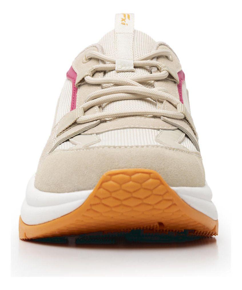 Zapatilla Mujer Nami 124903 Beige Flexi-3