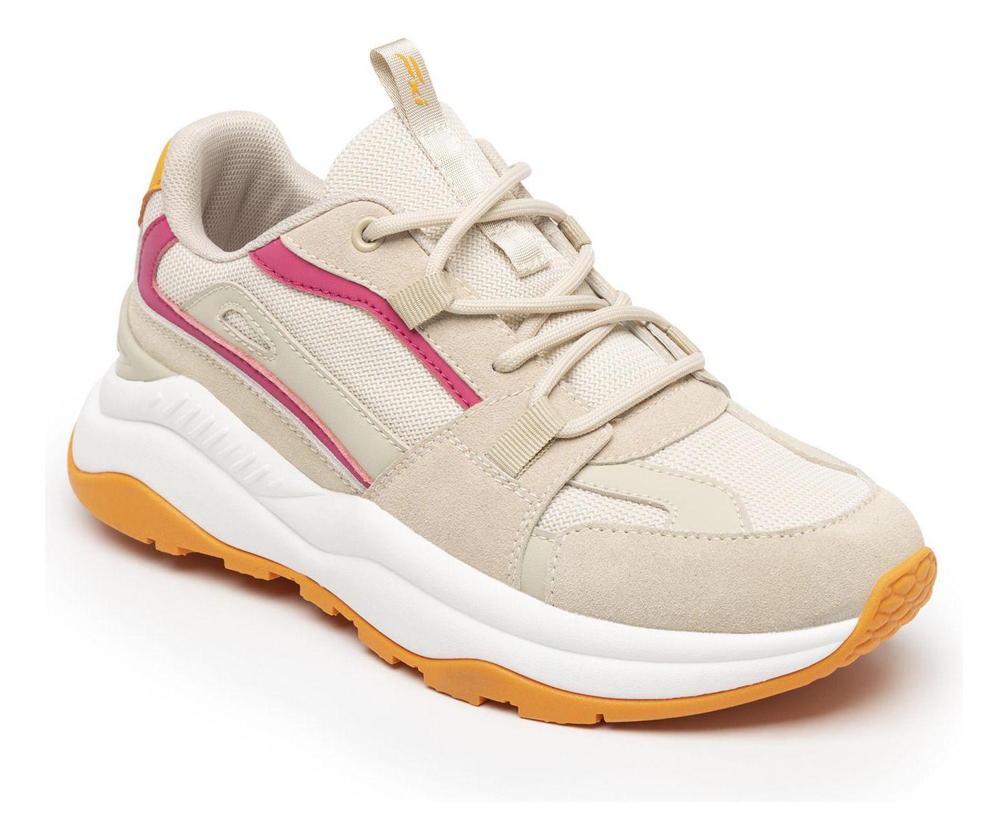 Zapatilla Mujer Nami 124903 Beige Flexi-2