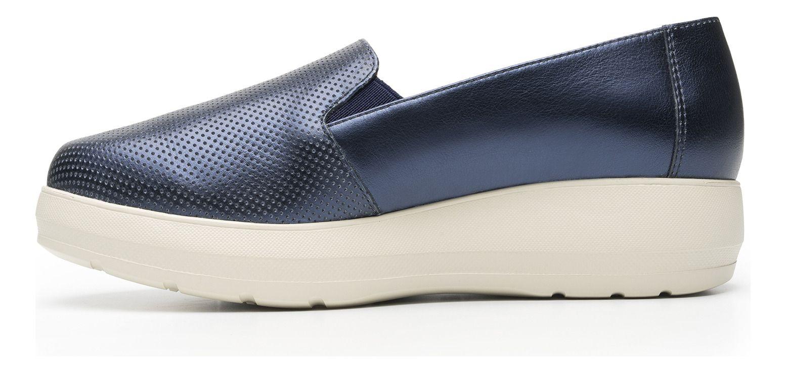 Zapato Mujer Edith 126710 Azul Marino Flexi-4