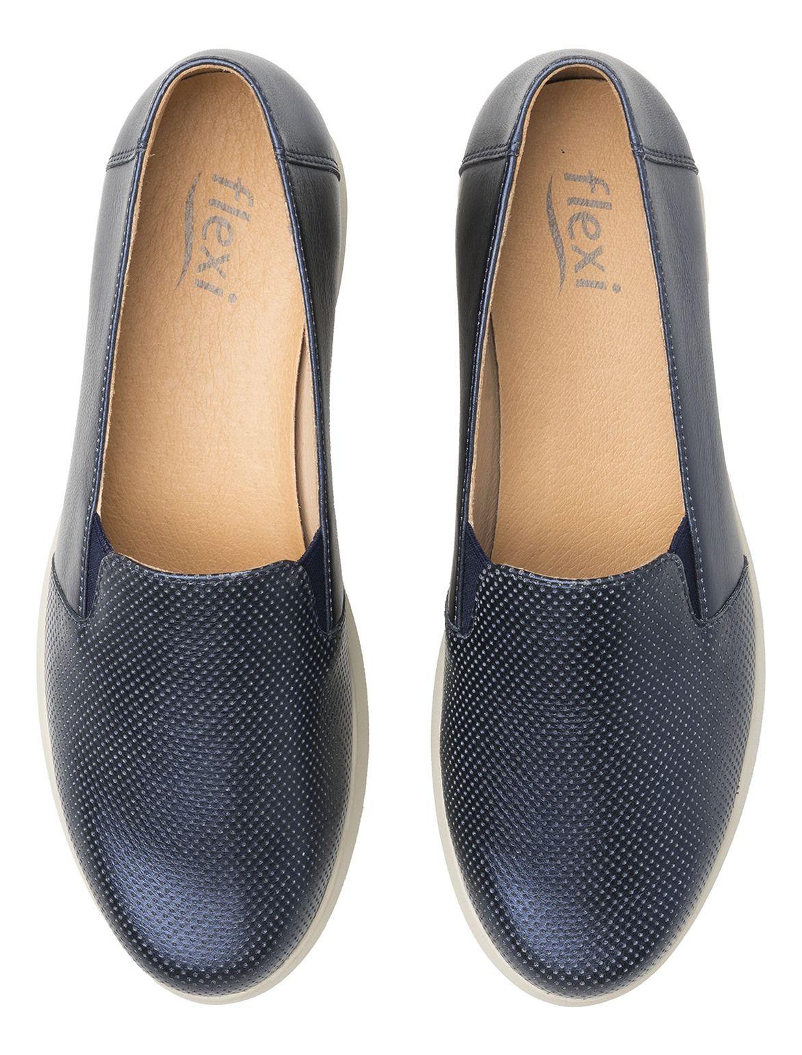 Zapato Mujer Edith 126710 Azul Marino Flexi-8