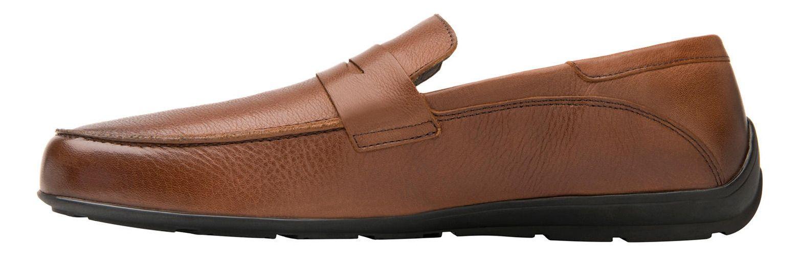 Mocasín Hombre Cuero Cos Cafe Flexi-2