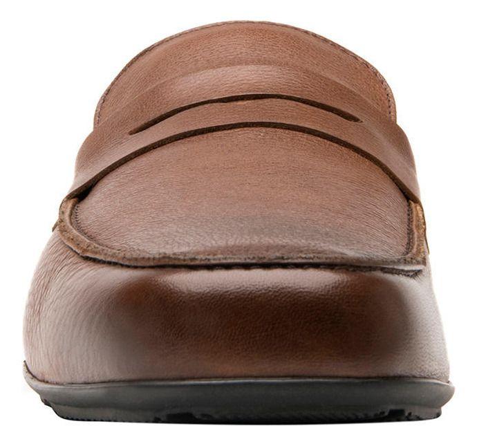 Mocasín Hombre Cuero Cos Cafe Flexi-3