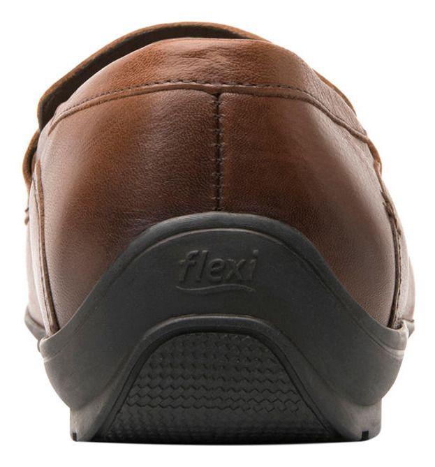 Mocasín Hombre Cuero Cos Cafe Flexi-4