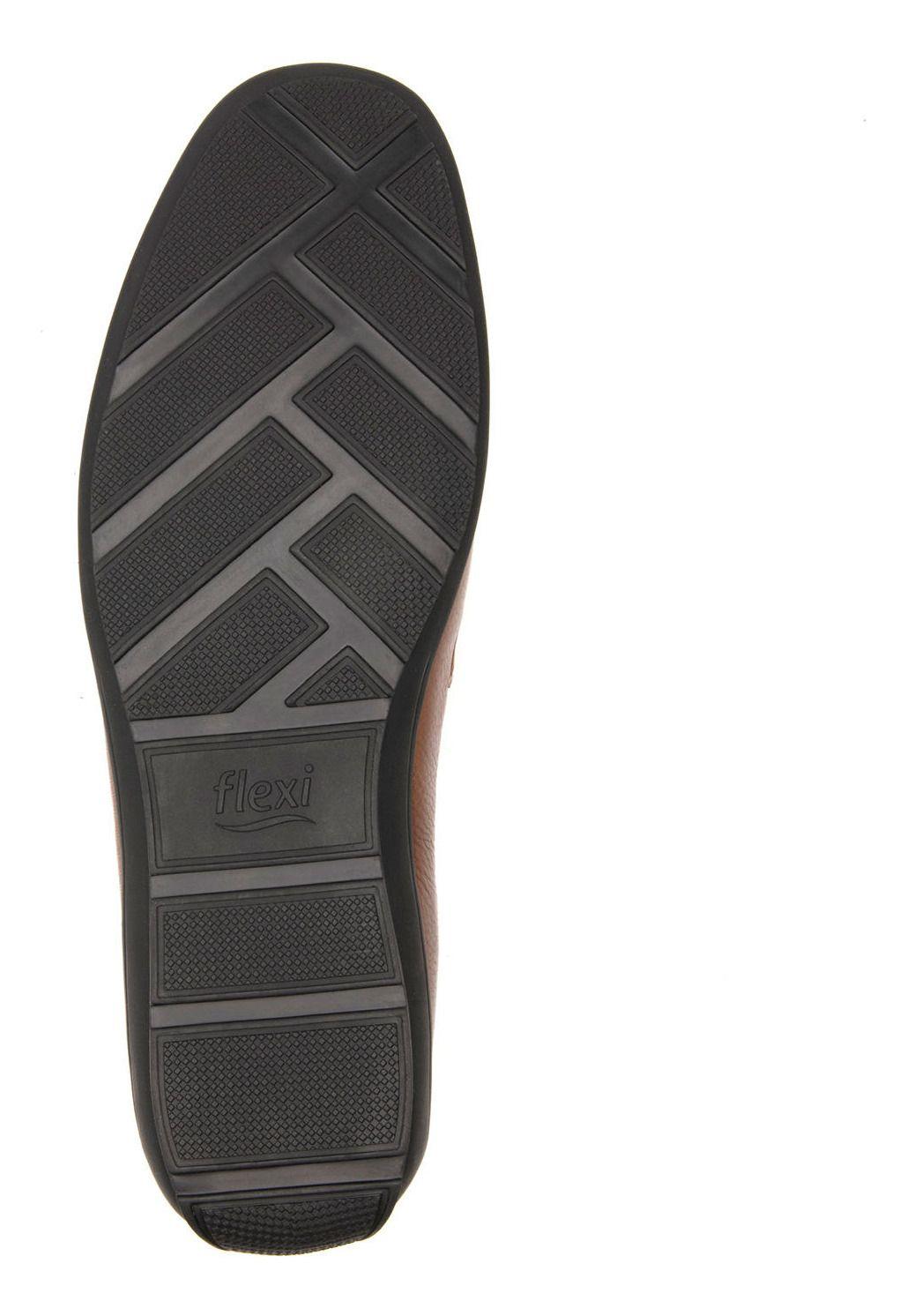 Mocasín Hombre Cuero Cos Cafe Flexi-6
