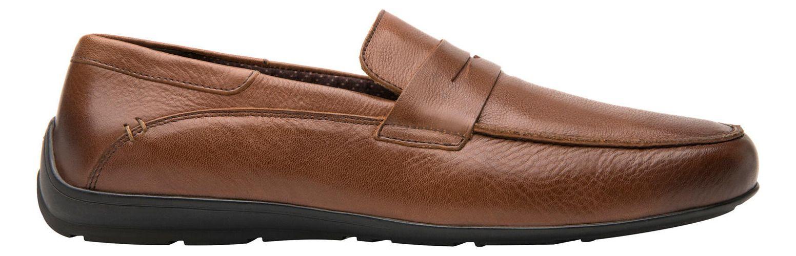 Mocasín Hombre Cuero Cos Cafe Flexi-5