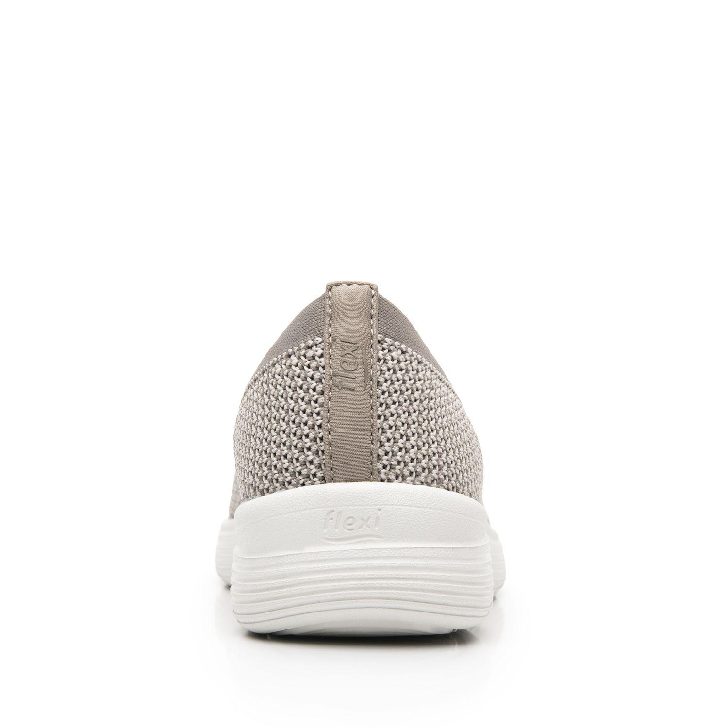 Zapatilla Mujer Grecya 104930 Taupe Flexi-4